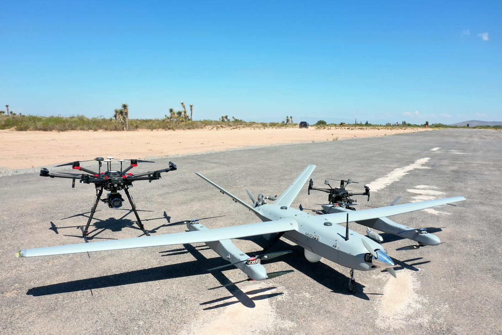 Aeronaves Visio en pista