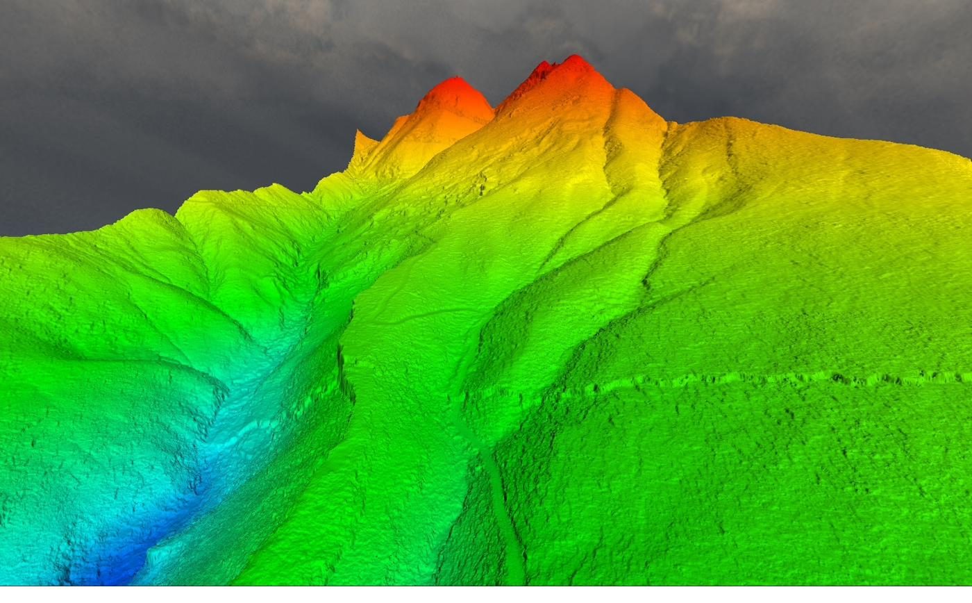 Comparación de resolución LiDAR